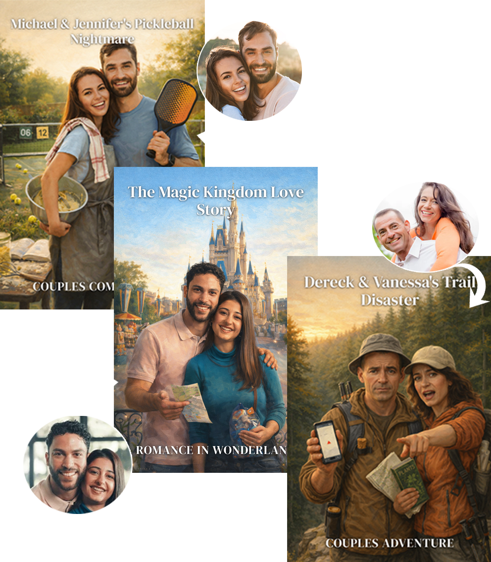 Sample personalized book covers